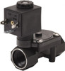 Spartan Scientific 24 VDC 1/2" NPT Port Glass Filled Nylon 2-Way, 2 Position Solenoid Valve Normally Closed, 150 Max psi 3585-010-9233C - 47241534