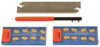 Korloy Saw-Man Parting Grooving Set, 1.26" Blade Height, 20 GTN-3 Inserts