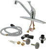 B&K Mueller Deck Plate Mount, Kitchen Faucet without Spray One Handle, Lever Handle, Standard Spout 222-108 - 65382665