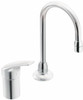 Moen Lever Handle, Commercial Bathroom Faucet One Handle, No Drain, Low Spout 8137 - 79418851