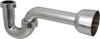 Federal Process 1-1/2 Outside Diameter, P Trap with Wall Pipe Chrome Coated, PVC A808 - 82722661