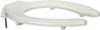 Centoco Toilet Seats, Type: ADA Handicap Accessible-Open Front w/o Cover, Style: Elongated, Material: Polypropylene, Color: White, Outside Width: 15 (Inch), Inside Width: 8-3/8 (Inch) HL500STSCC-001 - 36888766