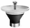 Bradley Circular, Infrared Sensor, Internal Drain, 54" Diam, 8 Person Capacity, Terreon, Wash Fountain 4.5 GPM, 8-1/2" Bowl Depth, 34" High S93-587 - 06048078