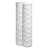 DuPont 2" OD, 15µ, String Wound Universal String Wound 2 Pack Cartridge Filter 10" Long, Reduces Sediments & Rust WFPFC4002 - 64585730