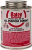 Oatey 8 oz All-Purpose Medium Bodied Cement Clear, Use with ABS, PVC & CPVC up to 6" Diam 30821 - 37035730