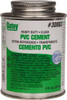 Oatey 8 oz Heavy Duty Cement Clear, Use with PVC up to 12" Diam 30863 - 37036035
