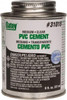 Oatey 8 oz Medium Bodied Cement Clear, Use with PVC up to 6" Diam 31018 - 37035789