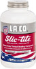 LA-CO 1 Pt Brush Top Can White Thread Sealant Paste with PTFE, 500°F Max Working Temp, For Metal, PVC, CPVC & ABS Plastic Pipe Threads 42029 - 89954549