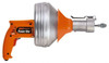 General Pipe Cleaners Electric Battery Drain Cleaning Machine For 3" Pipe, 25 ft. Cable PV-A-WC - 36892545