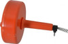 General Pipe Cleaners For 1-1/4 to 2 Inch Pipe, 25 Foot Cable Length, Handheld, Manual and Hand Drain Cleaner Plastic Drum H-C-25PL - 36893287