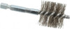 Schaefer Brush 1 Inch Inside Diameter, 1-3/16 Inch Actual Brush Diameter, Stainless Steel, Power Fitting and Cleaning Brush 1/4 Shank Diameter, 3-1/8 Inch Long, Hex Shaft Stem, 1-1/8 Inch Refrigeration Outside Diameter 09749-12 - 56489305