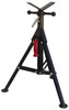 Value Collection 1/4" to 12" Pipe Capacity, Portable Folding Vee-Head Stand 27" to 41" High, 2,000 Lb Capacity 33-05-250 - 03169851