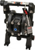 ARO Fluid Management 1/2" NPT, Metallic, Air Operated Diaphragm Pump Nitrile Diaphragm, Aluminum Housing PD05R-AAS-FGG-B - 09509886