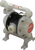 ARO Fluid Management 3/8" NPT, Nonmetallic, Air Operated Diaphragm Pump PTFE Diaphragm, Polypropylene Housing PD03P-APS-PAA - 60600095