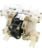 SANDPIPER Pump 1/4" NPT, Nonmetallic, Air Operated Diaphragm Pump Santoprene Diaphragm, Polypropylene Housing PB 1/4,TS4PP. - 05313267