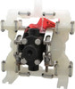 SANDPIPER Pump 1/4" NPT, Nonmetallic, Air Operated Diaphragm Pump PTFE Diaphragm, Polypropylene Housing PB 1/4,TT4PP. - 05313275