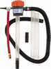 DRUM-MATES 16 GPM Air Drum Pump 3/4" Fluid Inlet, 3/4" Fluid Outlet, 1/4" Air Inlet, Polypropylene DM-85DGP/SST - 09185059