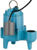 Little Giant 4/10 hp, 8.5 Amp Rating, 115 Volt, 60 Hz, Piggyback Mechanical Float Sewage Pump 2" Outlet, Cast Iron Housing, 1 Phase, 2" Max Solid, Thermal Overload Protection 509412 - 70667159