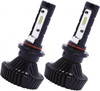 PRO-SOURCE 4,500 Lumens, 10-40 VDC, 9006 LED Headlights (Pair) 6500K Cool White Color Scale, 40 Low/High Watt, 30,000 to 50,000 Average Life Hours CED6237-10-MSC - 38184495