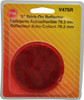 Peterson Manufacturing 3" Diam, Red Lens & Reflector Plastic V475R - 06885008
