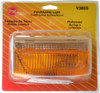 Peterson Manufacturing 6-3/8" Long x 3-1/2" Wide, Clear Lens & Reflector Plastic, 12 Volt V385S - 06884811