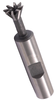 Precise 3/8" 60 Degree Dovetail Cutter, 3/8" Shank Diameter - 2006-0210