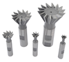Precise 5 Piece 3/8" to 1-7/8" Dovetail Cutter Set - 2006-0205