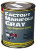 POR-15 1 Gal Gray Automotive Heat Resistant Paint 1,200°F Max Temp, Comes in Can with Handle 44201 - 59505206