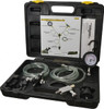 Lincoln Automotive Cooling System AirEvac Kit Use for For Most Automobiles, Domestic & Foreign, Includes Vacuum Gauge, Venturi Vacuum, Valve Coupler, Universal Cooling System Adapter, Hoses, Case, Manual, 7 Pieces MV4535 - 79506267