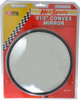 Value Collection Automotive Full Size Convex Round Mirror with L Bracket Stainless Steel, 8-1/2" Mirror Diam 48852 - 04464855