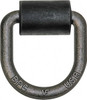 Buyers Products Steel D-Ring with Weld-On Mounting Bracket 3-3/8" Wide x 3-1/2" Long, Gray, For Use with Cargo Control B38W - 32713059