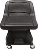 Whiteside Manufacturing 440 Lb Capacity, 4 Wheel Creeper Seat with Tray Steel, 15" Long x 25" High x 15" Wide HRS3NM - 38949392