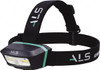 ALS Advanced Lighting Systems 3 Volt, Black Head Light 250 Lumens, Rechargeable Battery, LED Lamp HDL251R - 31217169