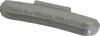 Myers Tire Supply 1.25 oz Wheel Weight Zinc, For Use with Import & Domestic Passenger Cars, 1/2 Ton Trucks, Mini Pickups & Vans with Standard 1/8" Flange 62024 - 52599479