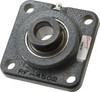 Browning VF4E-112 3/4" ID, 3-3/8" OAL x 3-3/8" OAH 4-Bolt Flange 1,444 Lb Static Cap, 2,611 Lb Dyn Cap, 2-1/2" Btw Mnt Hole Ctrs, Cast Iron VF4E-112 - 74572553