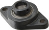Browning VF2E-116 1" ID, 4-7/8" OAL x 2-3/4" OAH 2-Bolt Flange 1,651 Lb Static Cap, 2,801 Lb Dyn Cap, 3-57/64" Btw Mnt Hole Ctrs, Cast Iron VF2E-116 - 74571472