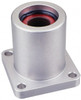 Pacific Bearing 1" ID, 2.812" OAL x 2-3/4" OAH 4-Bolt Flange Mounted Bearing 1,905 Lb Static Cap, 2-1/8" Btw Mnt Hole Ctrs, Aluminum SFP16C - 84542950