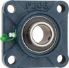 TRITAN 1" ID, 3.74" OAL x 1.41" OAH 4-Bolt Flange 1,765 Lb Static Cap, 3,147 Lb Dyn Cap, 2.76" Btw Mnt Hole Ctrs, 0.63" Base-to-Ctr Ht, Cast Iron/Steel UCF205-16 - 92645399