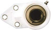 Value Collection 1-1/8" ID, 1-17/32" OAL x 5-1/8" OAH 3 Bolt Flange Mounted Bearing 2,540 Lb Static Cap, 4,383 Lb Dyn Cap, 1-7/8" Btw Mnt Hole Ctrs, Stainless Steel UCFB20618S6PL - 05550504