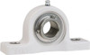 Value Collection 1-7/16" ID, 6-5/8" OAL x 3-23/32" OAH Pillow Block 3,462 Lb Static Cap, 5,777 Lb Dyn Cap, 5" Btw Mnt Hole Ctrs, 1-7/8" Base-to-Ctr Ht, Thermoplastic UCP20723S7PL - 45302296