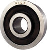 Nice Ball Bearings 3/8" Bore Diam, 7/8" OD, Double Seal Semi Ground Extra Light Radial Ball Bearing 11/32" Wide, With Flange, 1 Row, Round Bore, 255 Lb Static Capacity, 325 Lb Dynamic Capacity 3004FDCTNTG18 - 59145755