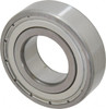 SKF 25mm Bore Diam, 52mm OD, Double Shield Deep Groove Radial Ball Bearing 15mm Wide, 1 Row, Round Bore, 7,800 Nm Static Capacity, 14,800 Nm Dynamic Capacity 6205 2ZJEM - 45667458