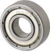 TRITAN 1/4" Bore Diam, 5/8" OD, Double Shield Deep Groove Radial Ball Bearing 13/64" Wide, 1 Row, Round Bore, 139 Lb Static Capacity, 335 Lb Dynamic Capacity R4 ZZ PRX - 35433226