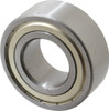 TRITAN 35mm Bore Diam, 72mm OD, Double Shield Angular Contact Radial Ball Bearing 27mm Wide, 2 Rows, Round Bore, 6,200 Lb Static Capacity, 8,500 Lb Dynamic Capacity 5207 ZZ - 35381763