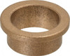 Boston Gear 7/8" Inside x 1" Outside Diam, Oil Impregnated Bronze SAE-841 Flanged Sleeve Bearing 1-1/4" Flange Outside Diam, 5/32" Flange Thickness, 1/2" OAL G00323 - 35402221