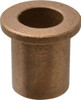 Boston Gear 9/16" Inside x 3/4" Outside Diam, Oil Impregnated Bronze Sleeve Bearing 1" Flange Outside Diam, 1/8" Flange Thickness, 1" OAL 35608 - 06454896