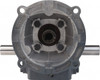 Boston Gear 1.33 Centerline Distance, 40:1, 44 RPM Output, 0.31 Input Horsepower, 307 Lbs. Max Torque, Speed Reducer Part No. F713-40-B5-H, Double Shaft Left & Right, 5/8" Bore, 3.06" High, 56C NEMA 51889 - 74408659