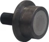Accurate Bushing Co. 26mm Roller Diam x 20mm Width, 10mm Stud Diam x 23mm Length, Flanged Load Roller Carbon Steel, 13mm Thread Length, M10 x 1 Thread, 43mm OAL, 2,790 N Dynamic Cap, 1,000 N Static Cap MFCR-26 - 62894019