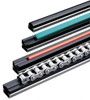 Fenner Drives 0.59" Guide Height, C5 Mount, UHMW PE, Round Belt Guide 10" Overall Width x 0.83" Overall Height, Galvanized Steel GB1004-5G120.00 - 03074556