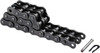 U.S. Tsubaki 1/2" Pitch, ANSI 40, Solid Roller Chain Chain No. 40, 1,921 Lb. Capacity, 5/16" Roller Diam, 5/16" Roller Width 4012CC - 55223879